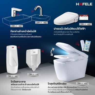 เปลี่ยนห้องน้ำให้โดนใจ ภายในคอนเซ็ป SMART BATHROOM