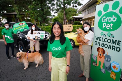 แกร็บ เปิดตัว “แกร็บเพ็ท” บริการเดินทางสำหรับคนมีสัตว์เลี้ยง ชูจุดเด่น “สะดวก ปลอดภัย ในราคาเข้าถึงได้”