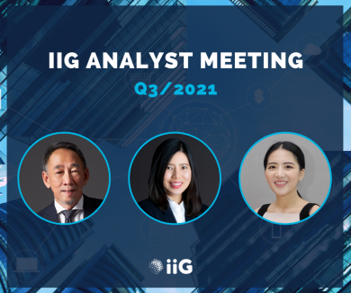 iiG จัดงาน Analyst Meeting 2021 นำเสนอผลงาน 9 เดือนแรก 2564