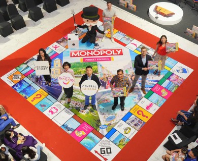 เซ็นทรัล ภูเก็ต ช้อปปิ้งมอลล์แห่งแรกและแห่งเดียวในเอเชียที่อยู่ในเกมส์ ‘MONOPOLY Phuket Edition’ 