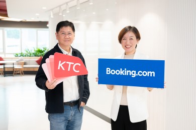 เคทีซีร่วมมือเว็บไซต์ Booking.com ขยายธุรกิจร่วมกัน เปิดช่องทางรับชำระเงินออนไลน์