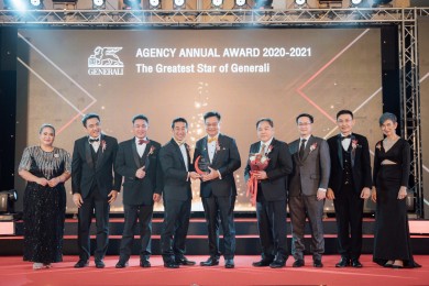 “เจนเนอราลี่ ไทยแลนด์” จัดงาน Generali Agency Annual Award 2020