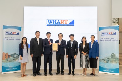 “WHART” ติดอันดับหลักทรัพย์ ESG100 ต่อเนื่อง 4 ปีซ้อน