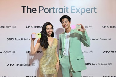 ออปโป้ ส่ง “OPPO Reno8 Series 5G” รุ่นใหม่ พร้อมเปิดตัว “เบลล่า-กลัฟ” เป็น “The Portrait Expert”