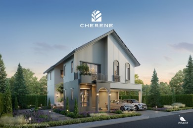 พีซแอนด์ลีฟวิ่ง ปล่อยภาพโครงการบ้านภายใต้แบรนด์ใหม่ CHERENE