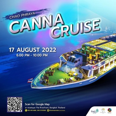 กันกุลฯ ผนึก THCG -เรือสำราญเจ้าพระยาครุยส์-แคนน์โซไซตี้ จัด Chao Phraya Canna Cruise