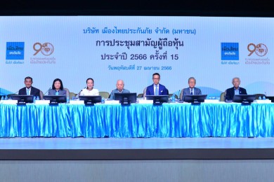 เมืองไทยประกันภัย จัดงานประชุมสามัญผู้ถือหุ้น ประจำปี 2566