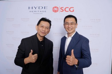 HYDE Heritage Thonglor จับมือ SCG ดึงเทคโนโลยี “SCG Bi-ion” สร้างอากาศสะอาด