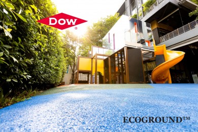 แสนสิริ จับมือ Dow ใช้นวัตกรรม ECOGROUND™สร้างสนามเด็กเล่นสีเขียว