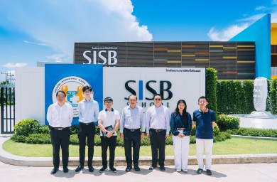 SISB ต้อนรับนักวิเคราะห์เยี่ยมชมโรงเรียนนานาชาติสิงคโปร์ระยอง 