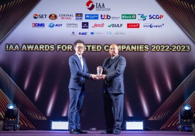 SNNP คว้า 2 รางวัล Outstanding CEO-CFO จากเวที “IAA Awards for Listed Companies 2022-2023”