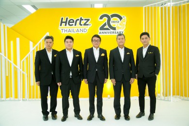 Hertz Thailand เพิ่มรถเช่า 600 คัน เสริมทัพรับการท่องเที่ยวคึกคัก