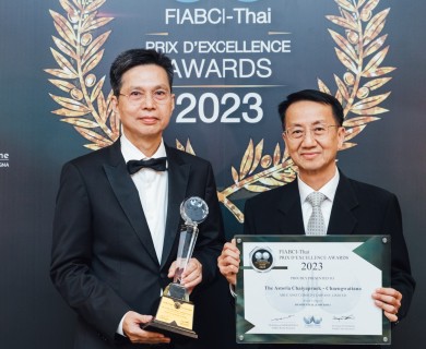 เอเบิ้ล แอสเสทฯ คว้ารางวัล โครงการอสังหาริมทรัพย์ดีเด่น FIABCI-Thai PRIX D’EXCELLENCE AWARDS 2023