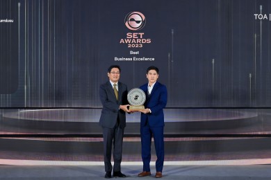 TOA คว้าสุดยอดรางวัล Best Innovative Company Awards จากเวที SET Awards 2023