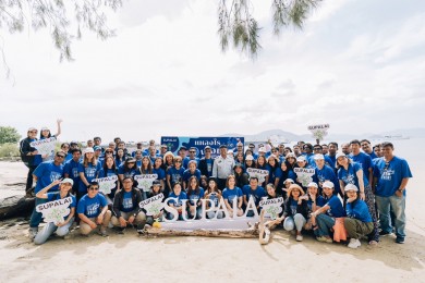 ศุภาลัย อาสารวมพลังสร้างดี คืนสมดุลระบบนิเวศ ร่วมปล่อยสัตว์ทะเล และเก็บขยะรักษ์โลก