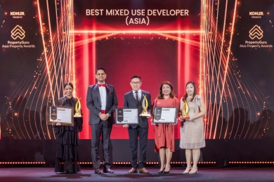 มอนท์เอซัวร์ สร้างชื่อเสียงระดับโลกคว้ารางวัล “Best Mix Used Developer”