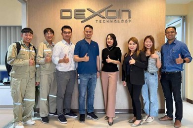 “DEXON” ต้อนรับผู้บริหาร บริษัท คูเวตปิโตรเลี่ยม เอวิเอชั่น (ประเทศไทย) จำกัด ในโอกาสเข้าเยี่ยมชมกิจการ