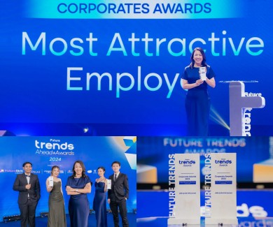 SUPALAI คว้า 2 รางวัล Most Attractive Employer 1 ใน 20 บริษัทที่ดึงดูดใจพนักงานที่สุดในงาน Future Trend Award 2024