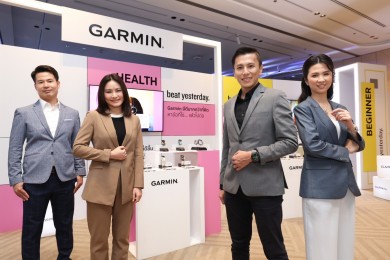 Garmin พิสูจน์ความสำเร็จกับรายได้นิวไฮในไตรมาสแรกของปีกว่า 1,380 ล้านดอลลาร์สหรัฐพร้อมรีเฟรชแบรนด์ใหม่ผ่านแคมเปญ “Garmin มีดีมากกว่าที่คิด หาข้อที่ใช่ แล้วไปต่อ” ปักธง “สมาร์ทวอทช์ที่เข้าใจคุณและเป็นสมาร์ทวอทช์สำหรับทุกคน”