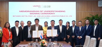 LEO จับมือ Viettel Post รุกบริการขนส่งข้ามพรมแดนไทย-เวียดนาม-จีน