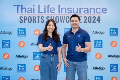 ไทยประกันชีวิต-แอทเลติโก้ เดินหน้า Thai Life Insurance Sports Showcase ปี 67 เปิดโอกาสให้นักกีฬาเยาวชนหญิงด้วยธีม Women’s Power หนุนวอลเลย์หญิงและกอล์ฟหญิงชิงทุนจากสหรัฐฯ