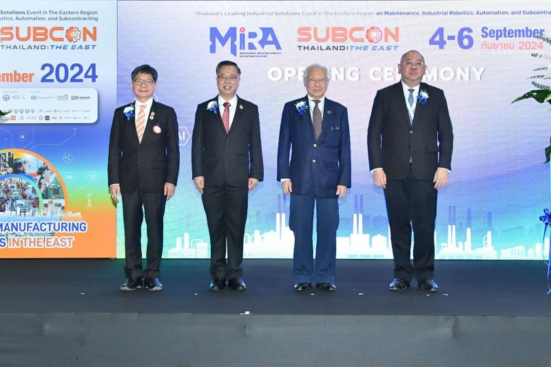 บีโอไอ จับมือ สมาคมไทยซับคอน-อินฟอร์มา จัดงาน ” Mira and Subcon Thailand: The East “