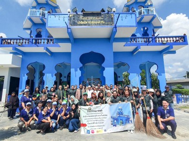 ไอแบงก์ มอบทุนสนับสนุนซ่อมแซมปรับปรุงทาสี มัสยิดฮิดายะตุ้ลมุตตะกีน จ.เพชรบุรี