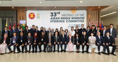 NT ร่วมงาน ASEAN Single Window Steering Committee ครั้งที่ 33