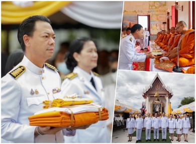 EXIM BANK ถวายผ้าพระกฐินพระราชทาน ประจำปี 2567 ณ วัดสุทธจินดา จ.นครราชสีมา