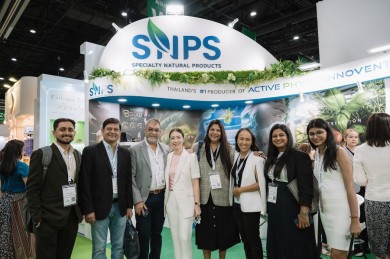 SNPS จัดแสดงสินค้าในงาน in-cosmetics Asia 2024