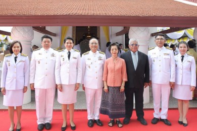 วิริยะประกันภัย ร่วมพิธีถวายพระกฐินพระราชทาน ณ วัดป่าโมกวรวิหาร จังหวัดอ่างทอง