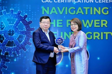 เอพีฯ รับรางวัลแนวร่วมต่อต้านคอร์รัปชัน CAC CHANGE AGENT 2024