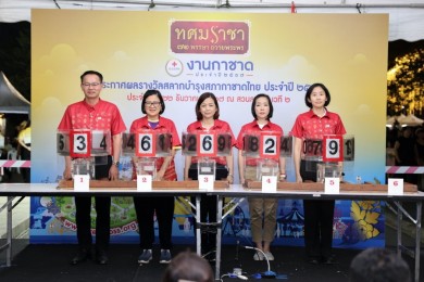 SME D Bank ร่วมพิธีออกรางวัลสลากกาชาดกระทรวงอุตสาหกรรม ประจำปี 2567